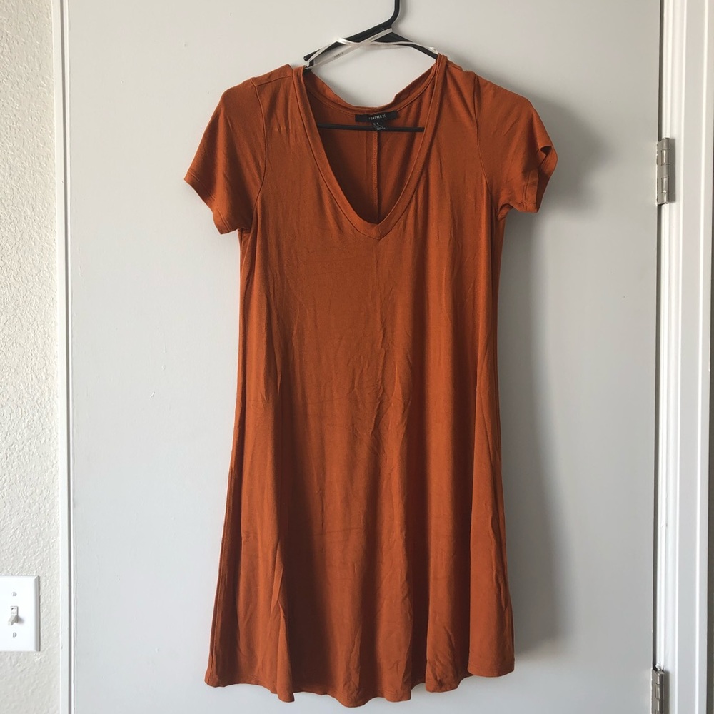V-Neck T-Shirt Dress